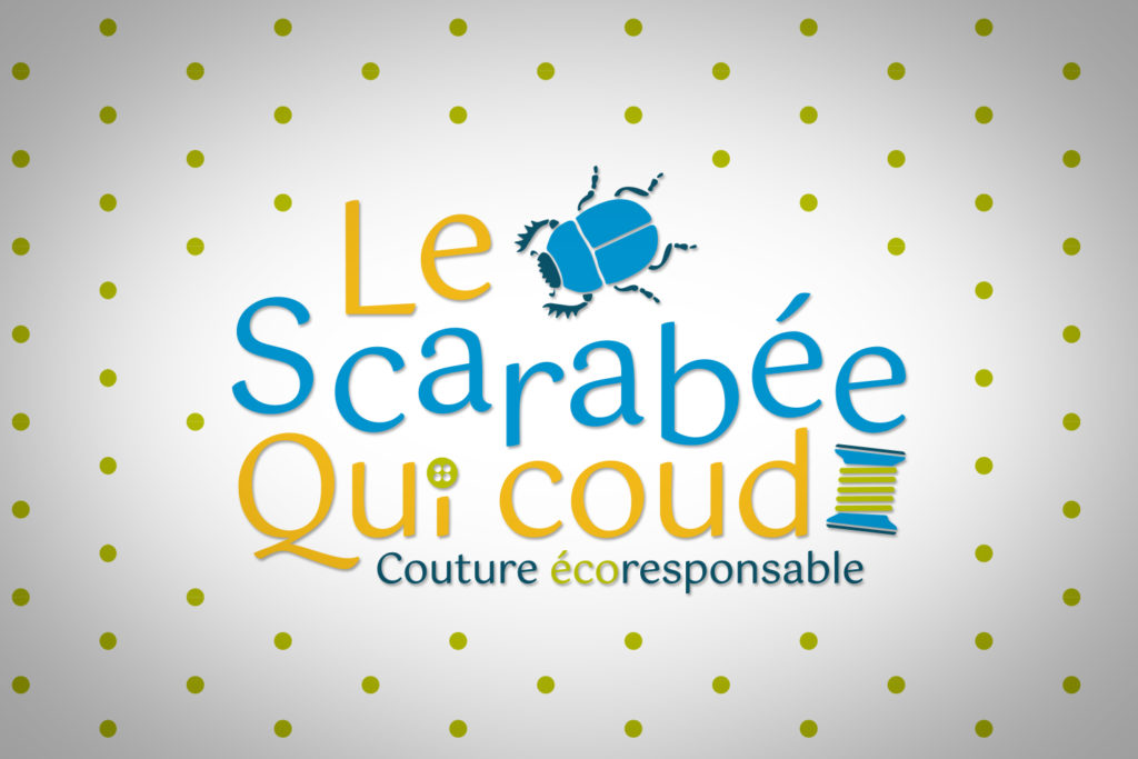 logo le scarabée qui coud